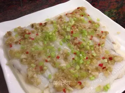 Tofu fish steam tofu