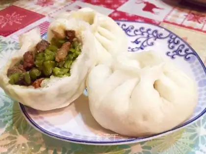 The red bean bun