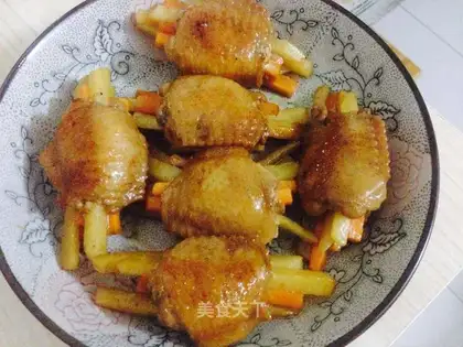 ♪ Time food makes chicken wings ♪