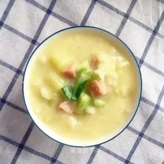 Gold veggie puss