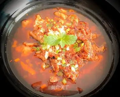 ♪ Boiled meat with beans ♪