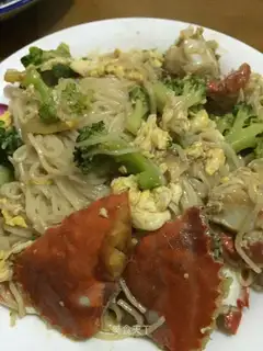 Crab noodles