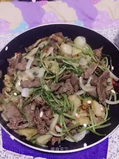 Beef pan