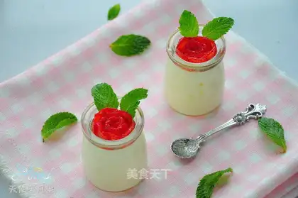 Egg cream pudding