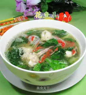 Crab cabbage soup