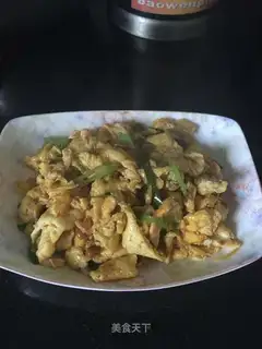 Soy fried eggs