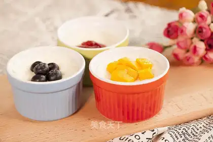 Fruits and milk