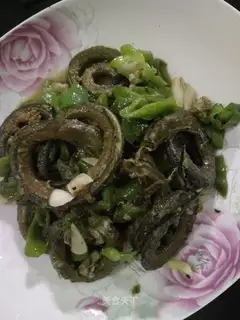 The green peppers