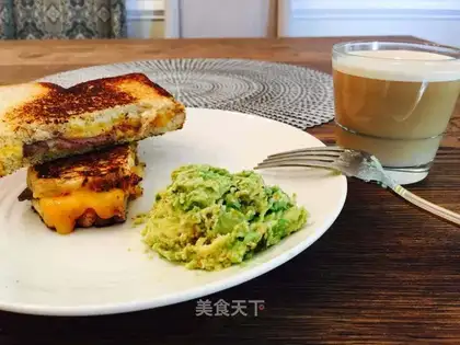 Cheeseburger breakfast