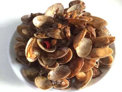 Fry clams