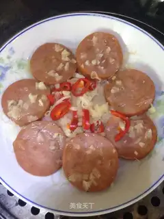 Steamed ham noodles