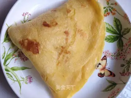 Milk omelet