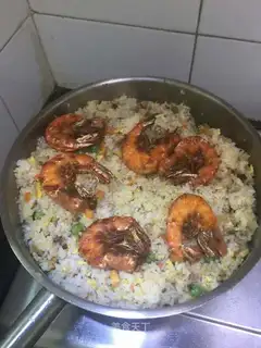 Scrambled rice