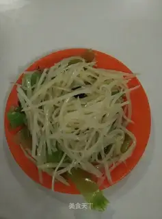 Clear the potatoes