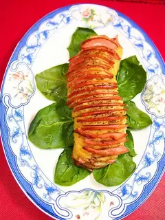 Ham organ potatoes