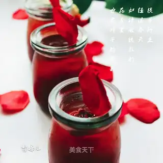 Cranberry pudding jelly