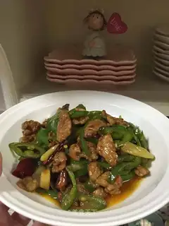 Fried meat