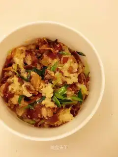Ham rice lunch