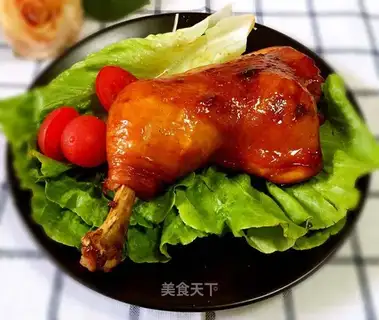 Roasted chicken legs