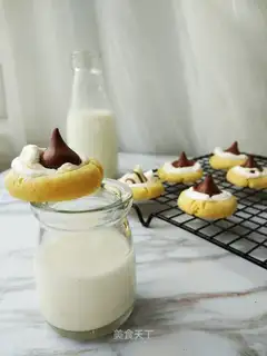 Cotton candy chocolate cookies