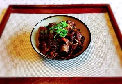 Tea mushrooms burn ribs