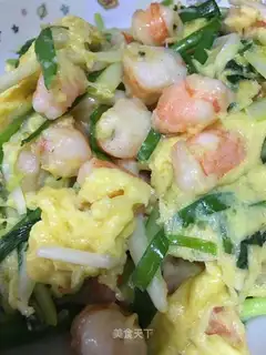 Shrimp fried eggs