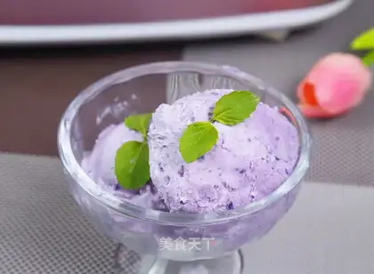 Potato ice cream