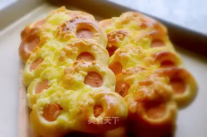 Cheese ham bread