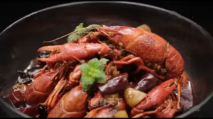 Spicy lobster