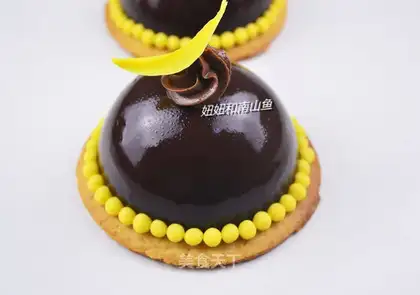 Chocolate mango tower
