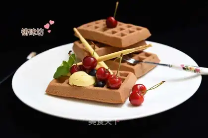 Chocolate waffles