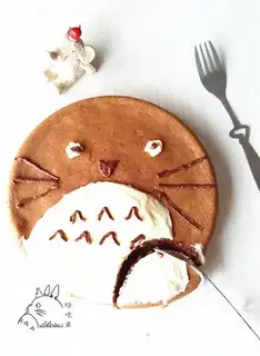 Dragon Cat Chi Fung Cake