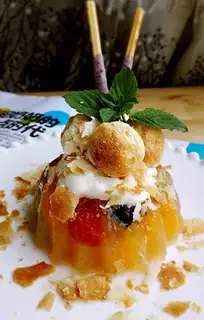 Fruit pudding