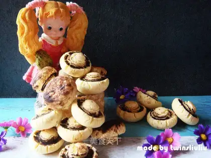 Snack of mushrooms