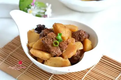 Crack potatoes