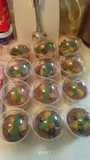 Chocolate yogurt