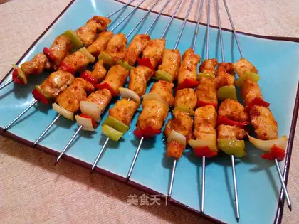 A chicken string