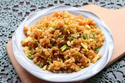Soy sauce and rice