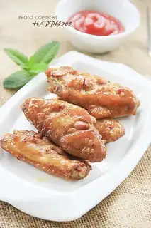 Roasted chicken wings