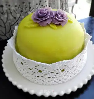 Swedish princess cake