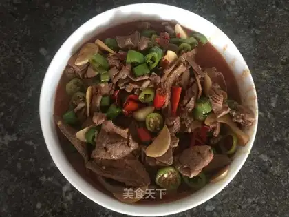 The liver and the waist are fried