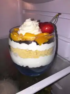 A wooden cup