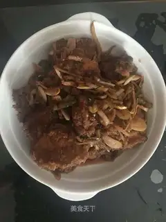 Red-fried fish