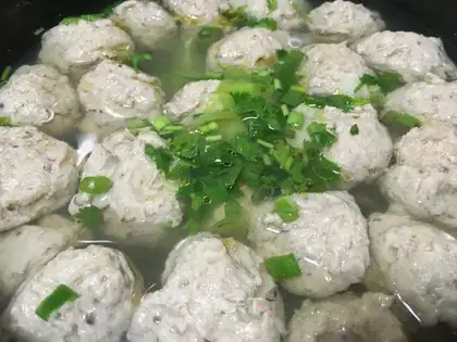 Spoonfish meatballs