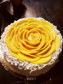 Mango lasagna cake