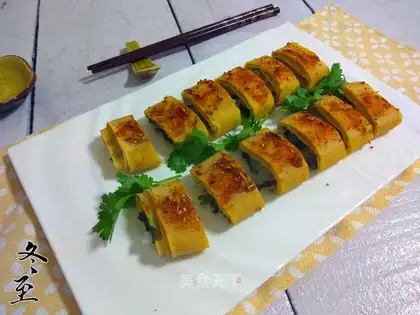 Favorite dry tofu rolls