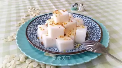Cinnamon almond tofu