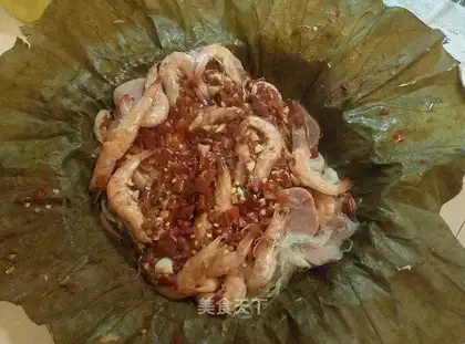 Haffle pepper squid shrimp