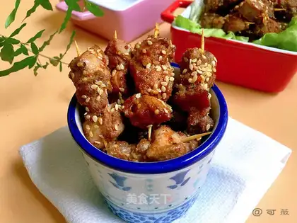 Roasted toothpicks
