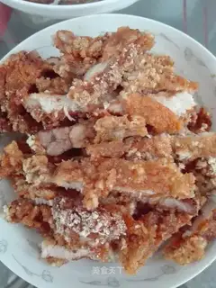 Fried pork chops